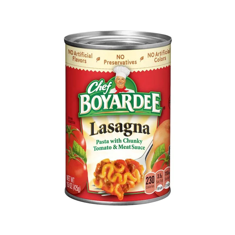 Chef Boyardee Lasagna Can - 15 oz image 0
