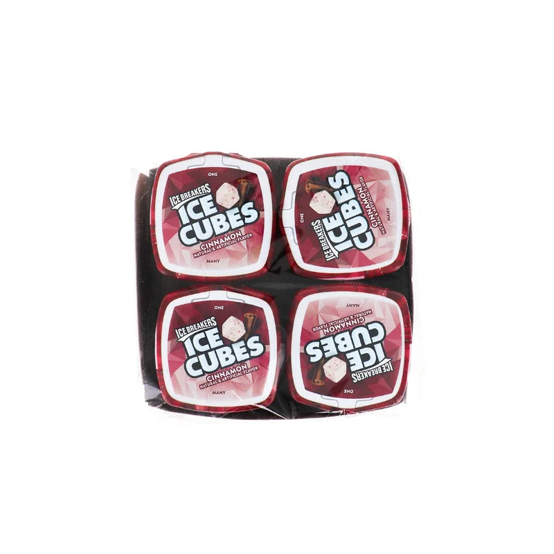 Ice Breakers, Ice Cubes Gum Cinnamon Flavored Sugar-Free Bottle 4 Count - 40 Pieces image 0
