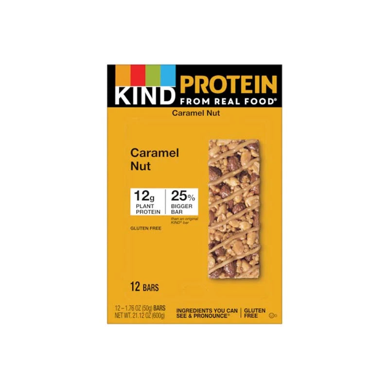 Kind Protein Toasted Caramel Nut Bar 12 Count - 1.76 oz image 0