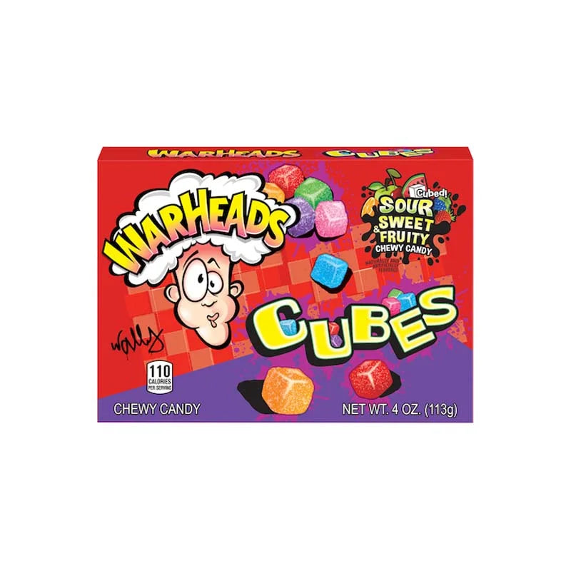Warheads, Sour Chewy Cubes 4 oz image 0