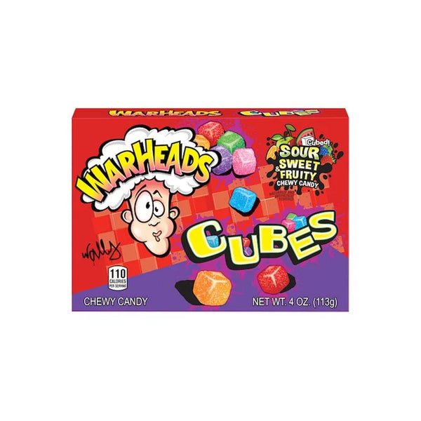 Warheads, Sour Chewy Cubes 4 oz
