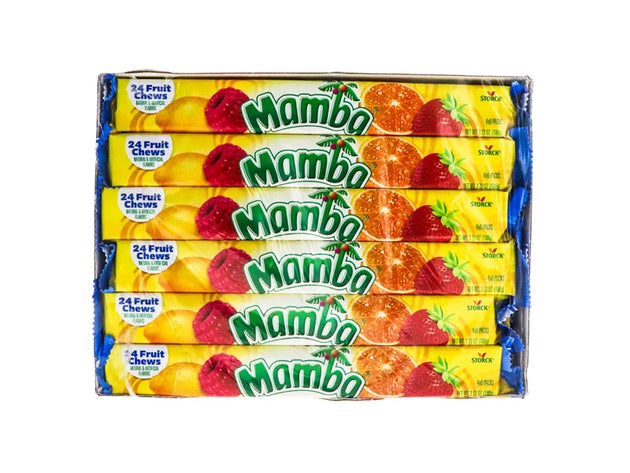 Mamba King Size Original Fruit Chews 24 Count - 3.73 oz image 0