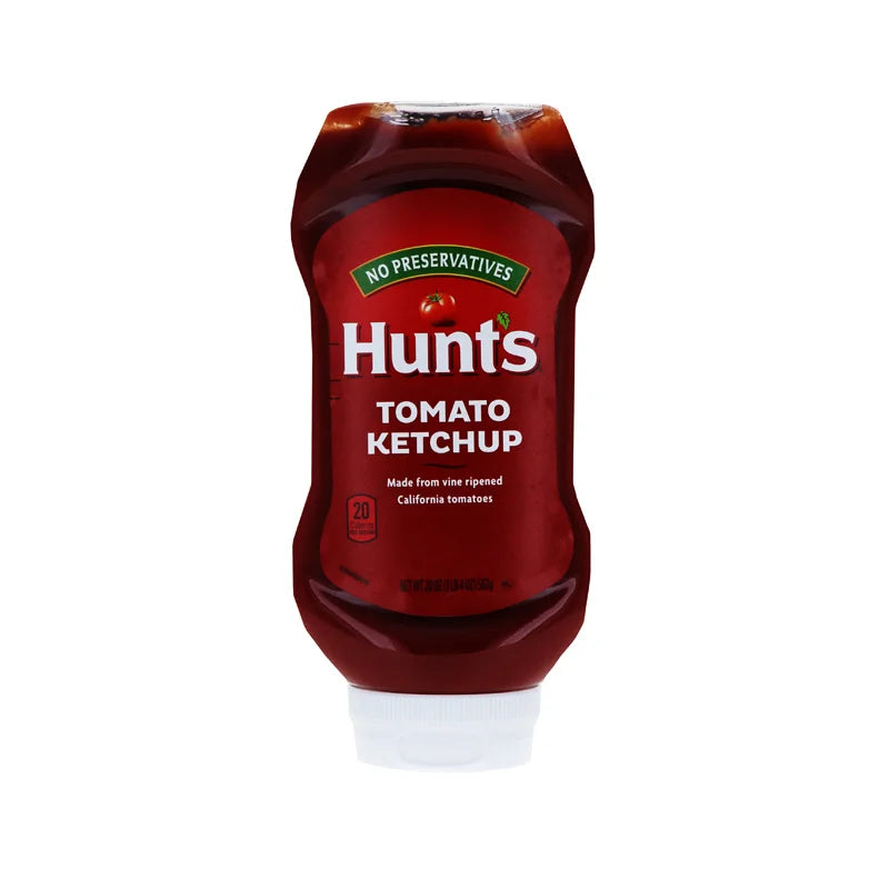 Hunts Tomato Ketchup Squeeze Bottle 20 oz image 0