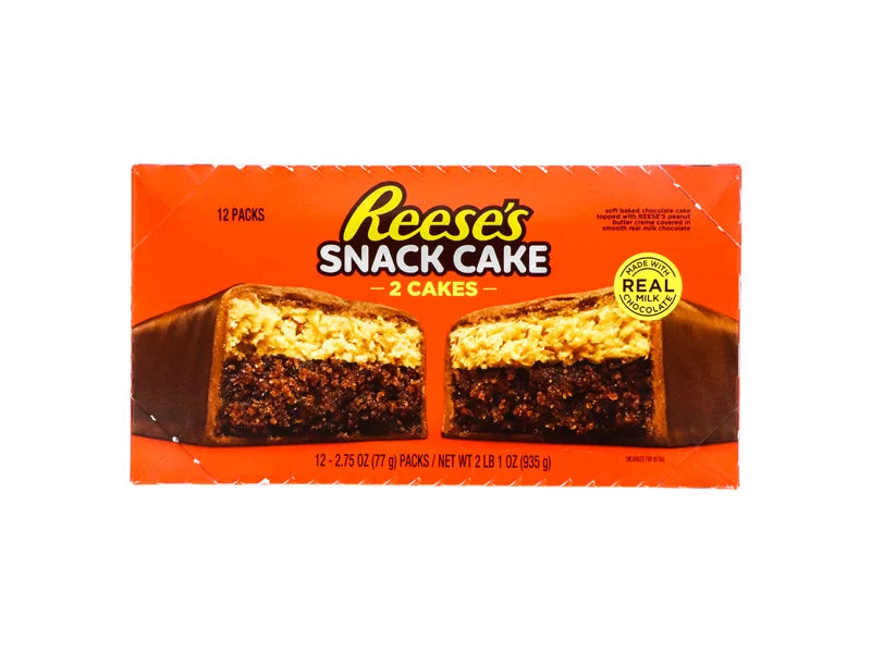 Reese's Snack Cake Standard Bar 12 Count - 2.75 oz image 0