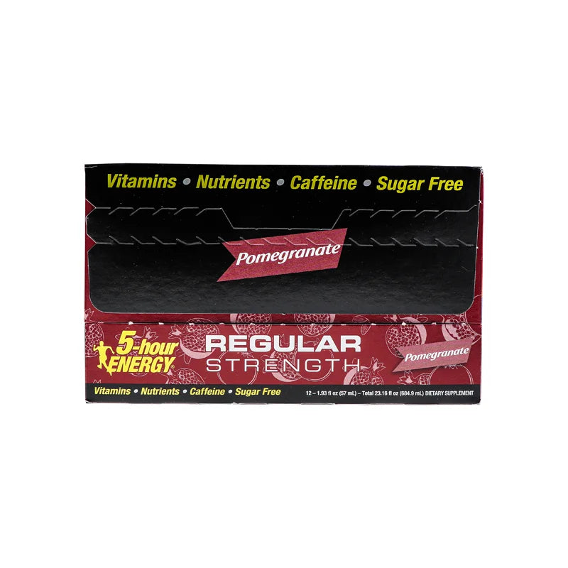 5-Hour Energy Shot, Extra Strength Pomegranate 12 Count - 1.93 oz image 0