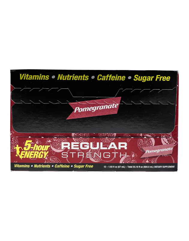 5-Hour Energy Shot, Extra Strength Pomegranate 12 Count - 1.93 oz image 0