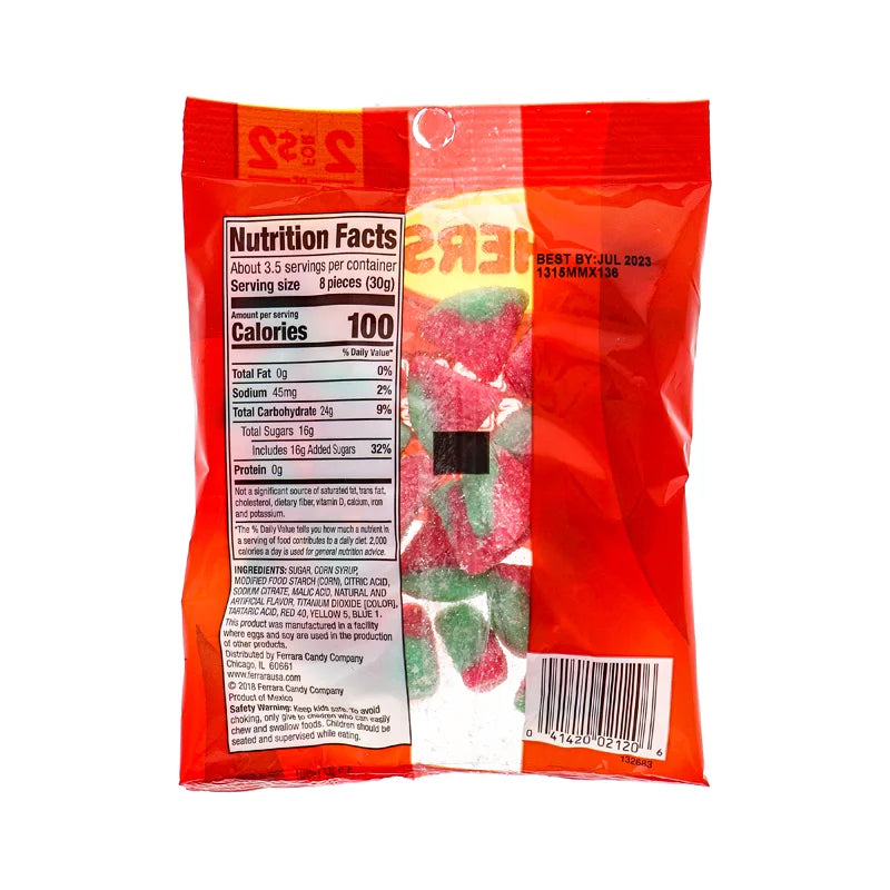 Sathers Watermelon Slices Gummy (12 Count) - 3.5 oz image 1