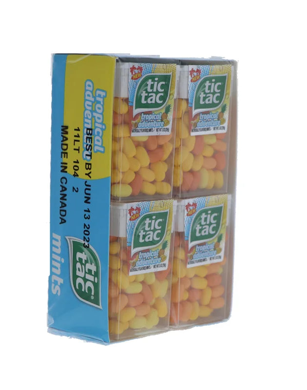 Tic Tac Tropical Adventure 12 Count - 1 oz image 0