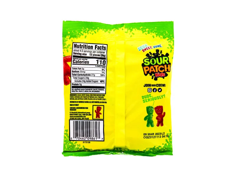 Sour Patch Kids Original 12 Count - 5 oz image 1