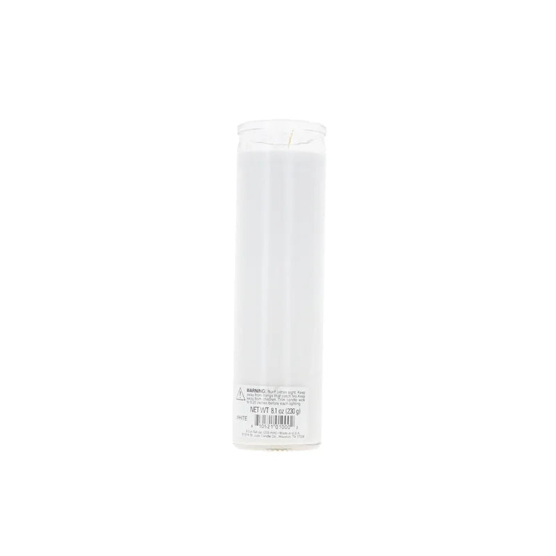 Candle Lisa - White- 1 Count Only image 0