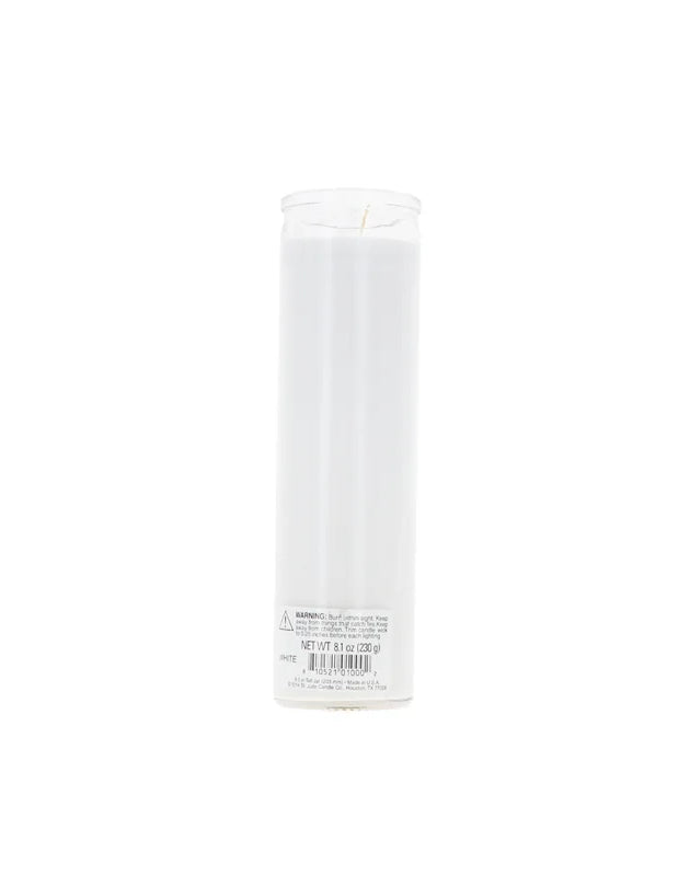 Candle Lisa - White- 1 Count Only image 0