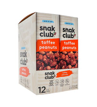 Snak Club Tube Toffee Peanuts 12 Count - 2 oz image 1
