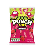 Sour Punch Strawberry Bites 12 Count - 5 oz image 0