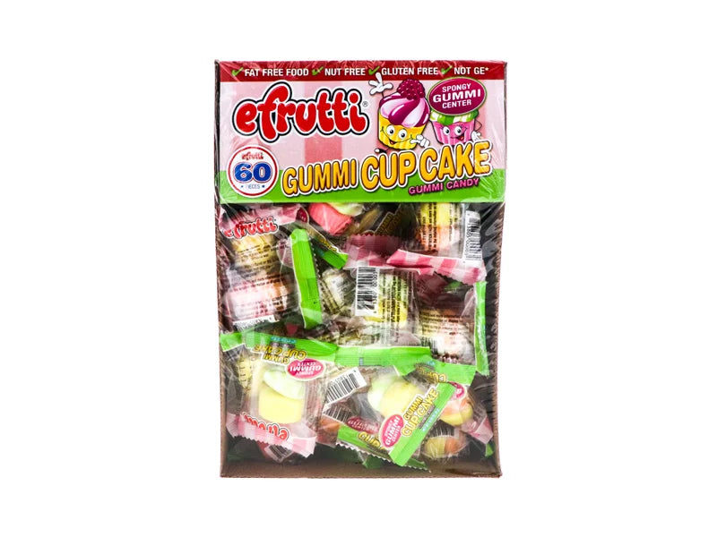 E-Frutti Gummi Cupcakes (40 Count) - 0.28 oz image 0