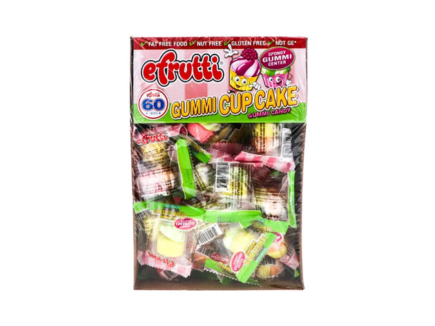 E-Frutti Gummi Cupcakes (40 Count) - 0.28 oz image 0