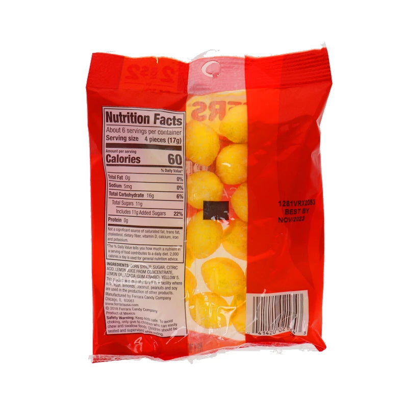 Sathers 2/$2 Lemon Drops Candy 12 Count - 3.6 oz image 1