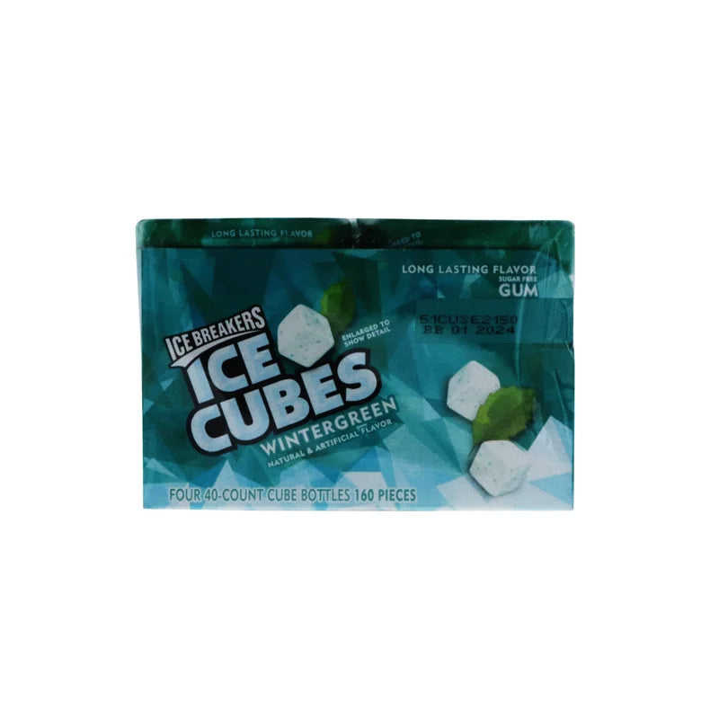 Ice Breakers Ice Cube Wintergreen - Bottle 4/40s image 0