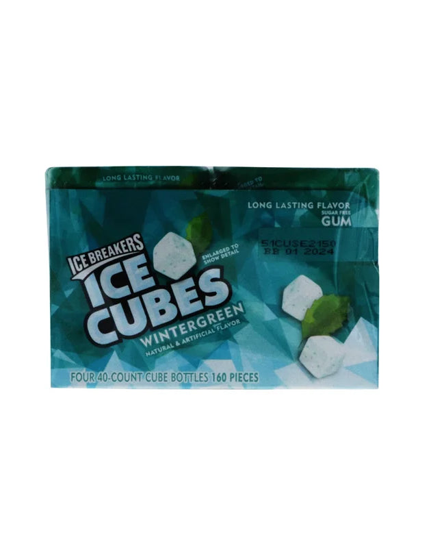 Ice Breakers Ice Cube Wintergreen - Bottle 4/40s image 0