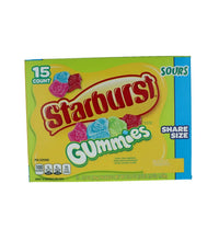 Starburst Sours Gummies Candy 15 Count - 3.5 oz image 0