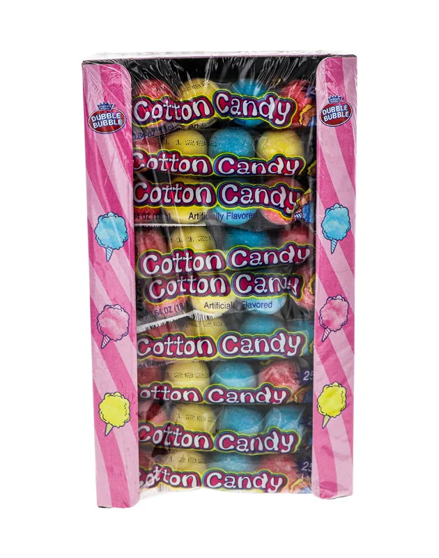 Dubble Bubble Cotton Candy Bubble Gum 25c 36 Count image 0