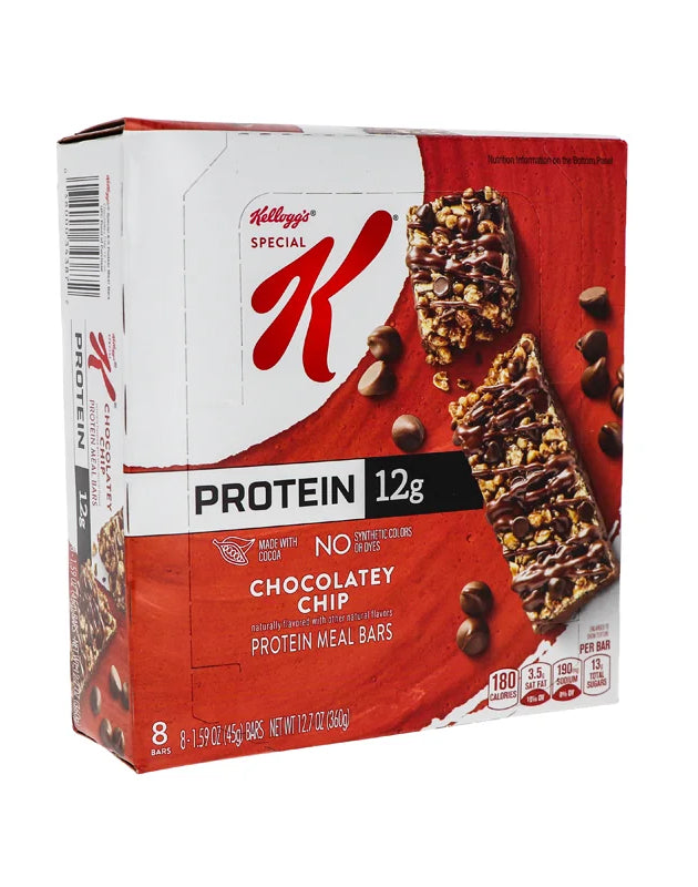 Kellogg's Special K Protein Bar Chocolate Chip 8 Count - 1.59 oz image 0
